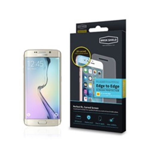 브리스크쉴드 삼성 Galaxy S6 Edge 충격흡수 3D풀커버 프리미엄 액정보호필름