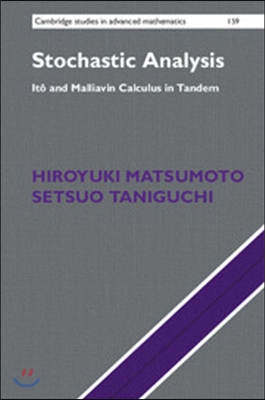 Stochastic Analysis: Ito and Malliavin Calculus in Tandem