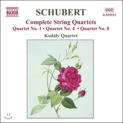 Kodaly Quartet 슈베르트: 현악 사중주 4집 - 1번 4번 8번 (Schubert: String Quartet Vol.4) 코다이 사중주단