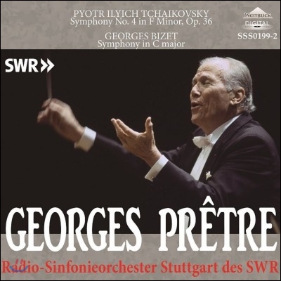 Georges Pretre 차이코프스키: 교향곡 4번 / 비제: 교향곡 C장조 (Tchaikovsky: Symphony Op.36 / Bizet: Symphony in C Major) 조르주 프레트르