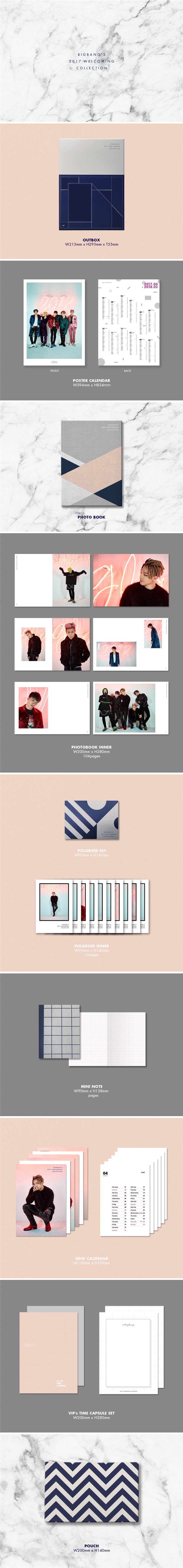 빅뱅 (Bigbang) - BIGBANG'S 2017 Welcoming Collection [재발매