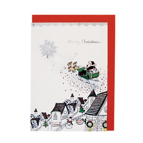 FS156-3 크리스마스카드,트리카드,산타카드,성탄절,미니카드,루돌프,카드