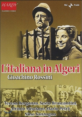 Nino Sanzogno / Teresa Berganza 로시니: 알제리의 이탈리아 여인 (Rossini: L&#39;Italiana in Algeri) 테레사 베르간자, 니노 산초뇨