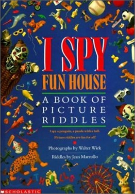 I Spy Fun House: A Book of Picture Riddles (Hardcover)