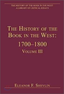 History of the Book in the West: 1700–1800