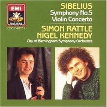 Nigel Kennedy, Simon Rattle - Sibelius : Violin Concerto Op.47 (수입/미개봉/cdc7497172)