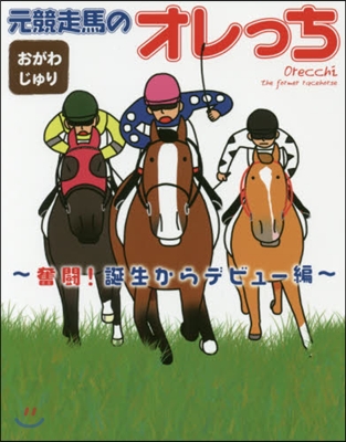 元競走馬のオレっち 誕生からデビュ-編