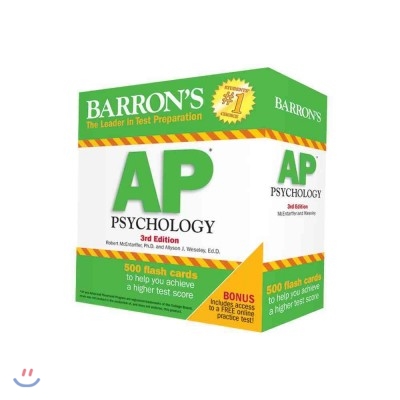 Barron&#39;s AP Psychology Flash Cards (Other, 3)