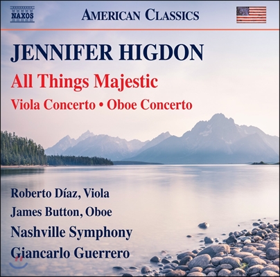 Giancarlo Guerrero 제니퍼 히그던: 비올라 협주곡, 오보에 협주곡, 장엄한 모든 것 (Jennifer Hidgon: All Things Majestic, Viola / Oboe Concertos) 지안카를로 게레로, 내쉬빌 심포니