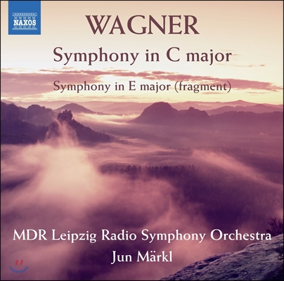 Jun Markl 바그너: 교향곡 E장조[일부], 교향곡 C장조 (Wagner: Symphony in C Major &amp; in E Major) 라이프치히 MDR 심포니 오케스트라, 준 메르클