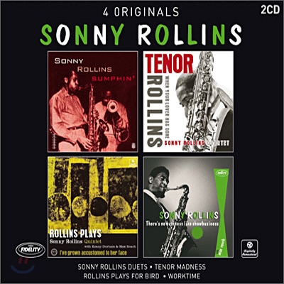 Sonny Rollins - 4 Originals (Duets, Tenor Madness, Rollins Plays For Bird, Worktime)