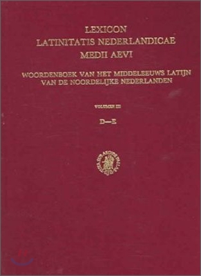 Lexicon Latinitatis Nederlandicae Medii Aevi (8 Vols. and Supplement): Woordenboek Van Het Middeleeuws Latijn Van de Noordelijke Nederlanden, Conditum