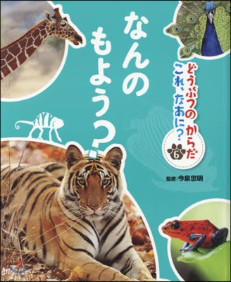 どうぶつのからだこれ,なあに?(6)なんのもよう?