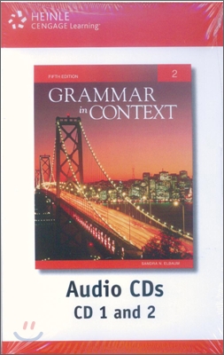 Grammar In Context 2 : CD - 예스24