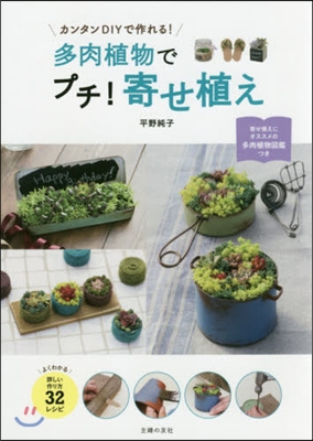 多肉植物でプチ!寄せ植え