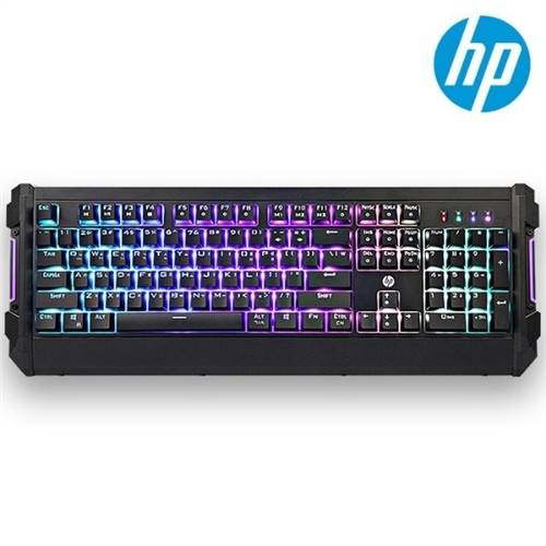 HP GK300 리얼RGB 기계식 키보드 (청축)