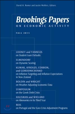 Brookings Papers on Economic Activity: Fall 2015