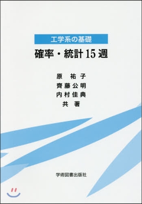 工學系の基礎 確率.統計15週