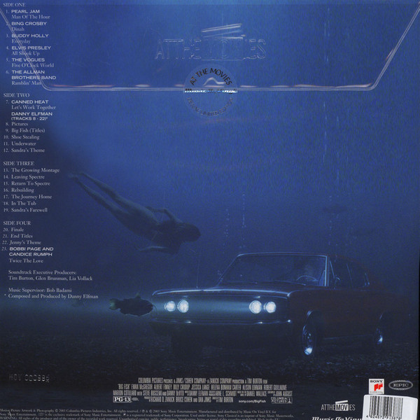 빅피쉬 영화음악 (Big Fish OST by Danny Elfman) [블랙 디스크 LP]