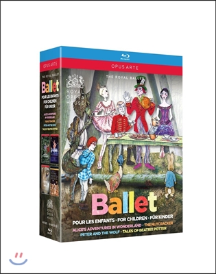 The Royal Ballet 영국 로얄 발레단 - 어린이를 위한 발레: 이상한 나라의 앨리스, 호두까기 인형, 피터와 늑대, 베아트릭스 포터 이야기