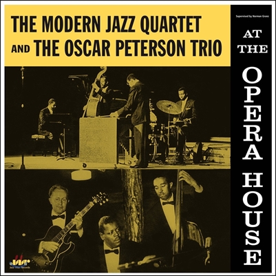 Modern Jazz Quartet / Oscar Peterson Trio (모던 재즈 쿼텟 / 오스카 피터슨 트리오) - At The Opera House [LP]