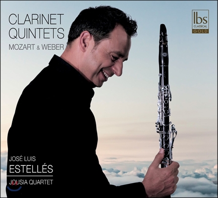 Jose Luis Estelles / Jousia Quartet 모차르트 / 베버: 클라리넷 오중주 (Mozart: Clarinet Quintet K.581 &#39;Stadler&#39; / Weber: Clarinet Quintet Op.34) 호세 루이스 에스텔레스, 유시아 사중주단