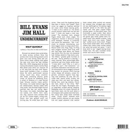 Bill Evans & Jim Hall (빌 에반스, 짐 홀) - Undercurrent [180g LP]