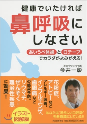 健康でいたければ鼻呼吸にしなさい