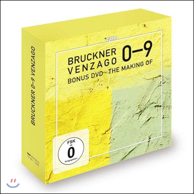 Mario Venzago 브루크너: 교향곡 전곡집+다큐멘터리 DVD (Bruckner: The Complete Symphonies &amp; Bonus DVD) 마리오 벤자고, 베를린 콘체르트하우스 오케스트라, 바젤 심포니, 노던 신포니아