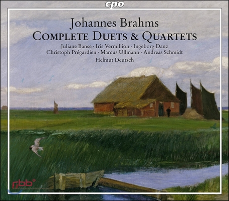 Juliane Banse / Helmut Deutsch 브람스: 이중창 및 4중창 전집 (Brahms: Complete Duets &amp; Quartets) 율리아네 반제, 잉게보르크 단츠, 크리스토프 프레가르디엥, 헬무트 도이치