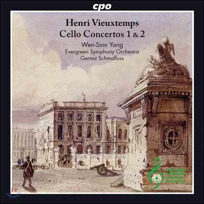 Wen-Sinn Yang 비외탕: 첼로 협주곡 1번, 2번, 카프리치오 &#39;파가니니에게 바치는 오마주&#39; (Vieuxtemps: Cello Concertos Op.46 &amp; Op.50, Hommage a Paganini Op.55) 웬신 양