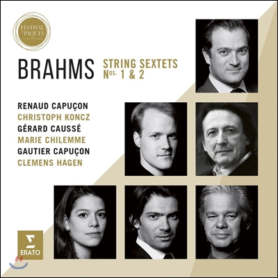 Renaud &amp; Gautier Capucon 브람스: 현악 6중주 1, 2번 (Brahms: String Sextets Op.18, Op.36) 르노 &amp; 고티에 카퓌송 외