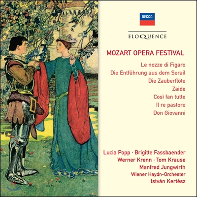 Istvan Kertesz 모차르트 오페라 페스티벌 - 피가로의 결혼, 마술피리, 코지 판 투테, 돈 조반니 (Mozart Opera Festival - Le Nozze di Figaro, Die Zauberflote, Cosi fan Tutte, Don Giovanni) 이스트반 케르테스