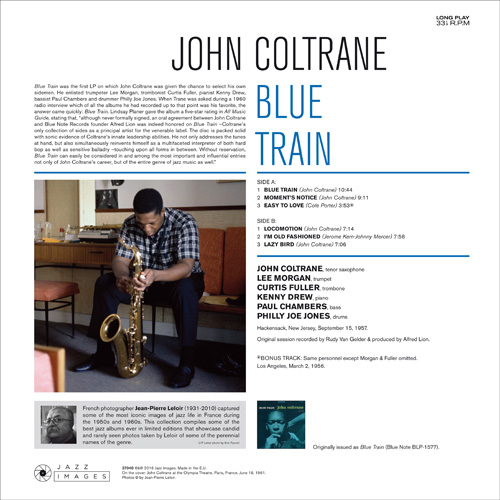 John Coltrane Quartet (존 콜트레인 쿼텟) - Blue Train [LP]