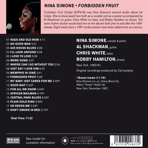 Nina Simone (니나 시몬) - Forbidden Fruit