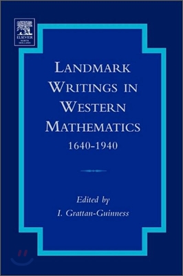 Landmark Writings in Western Mathematics 1640-1940