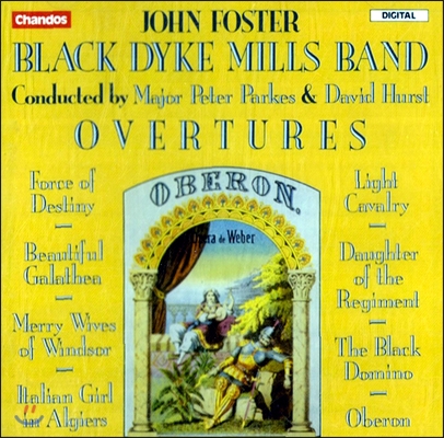 John Foster Black Dyke Mills Band 서곡 모음집 - 존 포스터 블랙 다이크 밀즈 밴드 (Overtures)