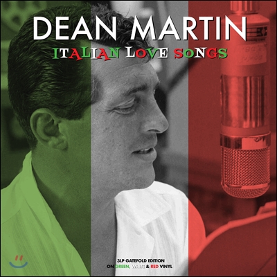 Dean Martin (딘 마틴) - Italian Love Songs [레드 화이트 그린 컬러 LP]