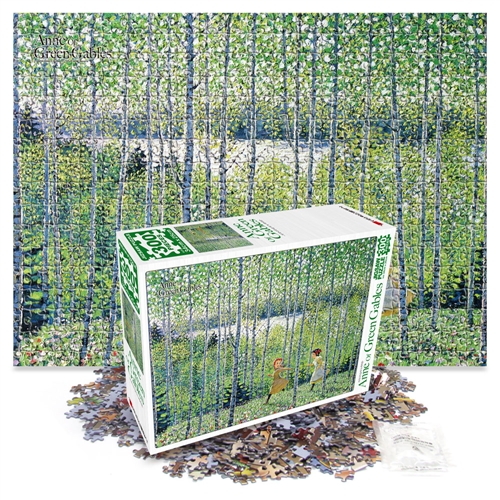 빨간머리앤 퍼즐 300피스 자작나무숲의녹색바람 직소퍼즐 액자