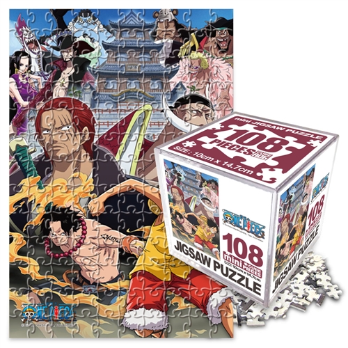 원피스 퍼즐 108피스 미니 큐브 드루와 직소퍼즐 액자