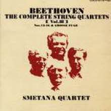 Smetana Quartet - Beethoven : Complete String Quartets Vol.III (3CD/일본수입/미개봉/coco977880)