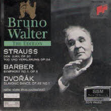 Bruno Walter - Strauss, Barber : Orchesterwerke (수입/미개봉/smk64466)