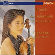 Chee-Yun & Akira Eguchi - Franck : Violin Sonatas (일본수입/미개봉/coco78954)