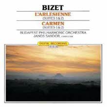 Janos Sandor - Bizet: L'Arlesienne - Carmen (수입/미개봉/15614)