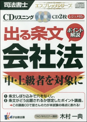 司法書士 出る條文ポイント解說會社法