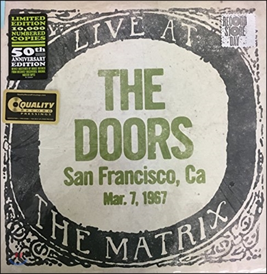The Doors (도어즈) - Live At The Matrix San Francisco 1967 [Record Store Day Limited LP]