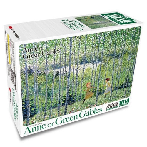빨강머리앤 퍼즐 1014피스 자작나무숲의녹색바람 직소퍼즐 액자