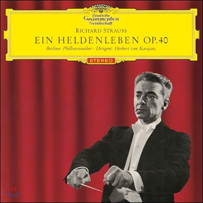 Herbert von Karajan 슈트라우스: 영웅의 생애 (R. Strauss: Ein Heldenleben Op.40) 헤르베르트 폰 카라얀, 베를린 필 [LP]