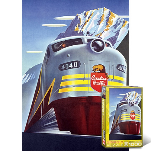 1000조각 직소퍼즐▶ 캘리포니아 4040열차 (EU6000-0325)