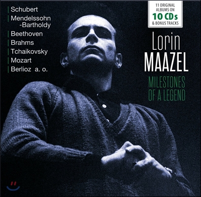 Lorin Maazel 로린 마젤 - 전설의 마일스톤즈: 10 오리지널 앨범 (Milestones of a Legend - 11 Original Albums)